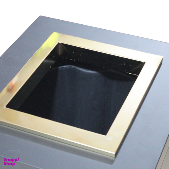 سطل زباله بهازکالا مدل چهارگوش کد YPM-16130072-85CM