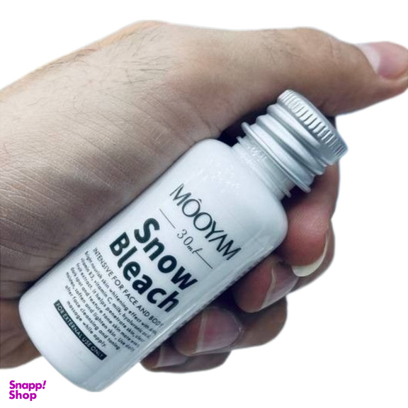 کرم روشن کننده دائمی مویام مدل snow bleach وزن 30 گرم بسته 2 عددی