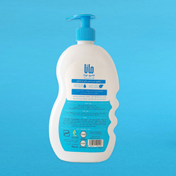 شامپو بچه مانا مدل پروتئین شیر و روغن نارگیل درب پمپی حجم 750 میلی لیتر