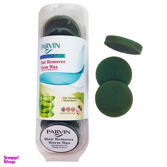 وکس موبر پروین مدل Aloe vera وزن 20 گرم بسته 10 عددی