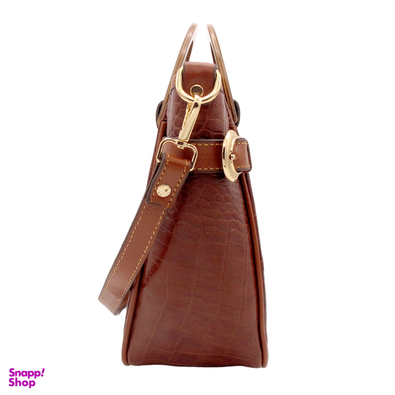 کیف زنانه چرم طبیعی کروکو مدل fateh 144