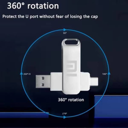 فلش مموری شیائومی مدل 3in1 Type-C USB 3.0 ظرفیت 1 ترابایت