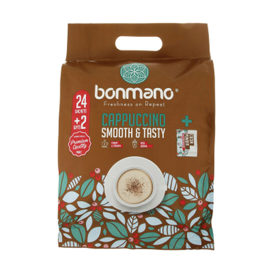 کاپوچینو بن مانو 25 گرم بسته 26 عددی