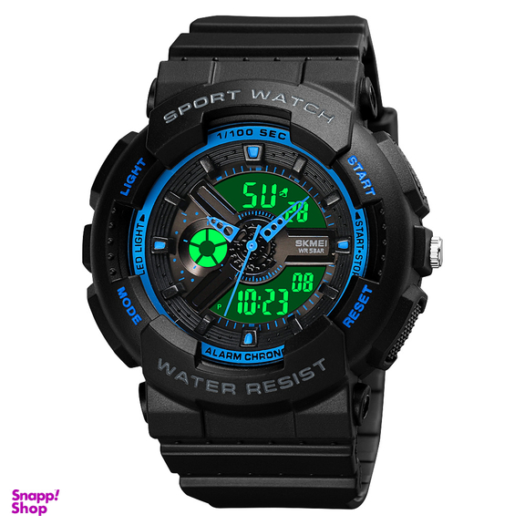 ساعت مچی عقربه ای اسکمی مدل 1689 رنگ آبی