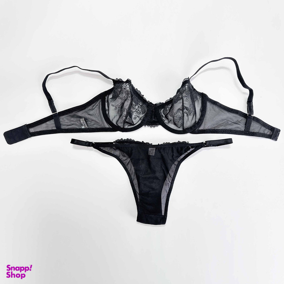 ست سوتین و شورت زنانه نوشه پوش کد 86003