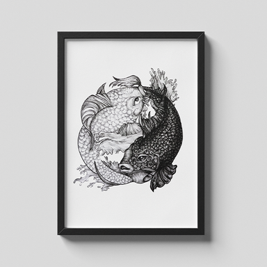 تابلو نقاشی مدل تضاد