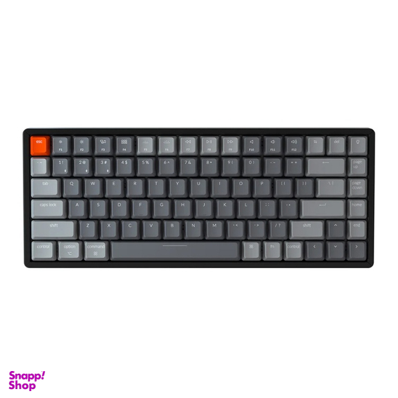 کیبورد بی سیم مخصوص بازی کیکرون مدل K2 Version 2 Aluminum Red Switch