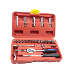 آچار بکس اسرانوی مدل YP-1/4-25PCS مجموعه 25 عددی