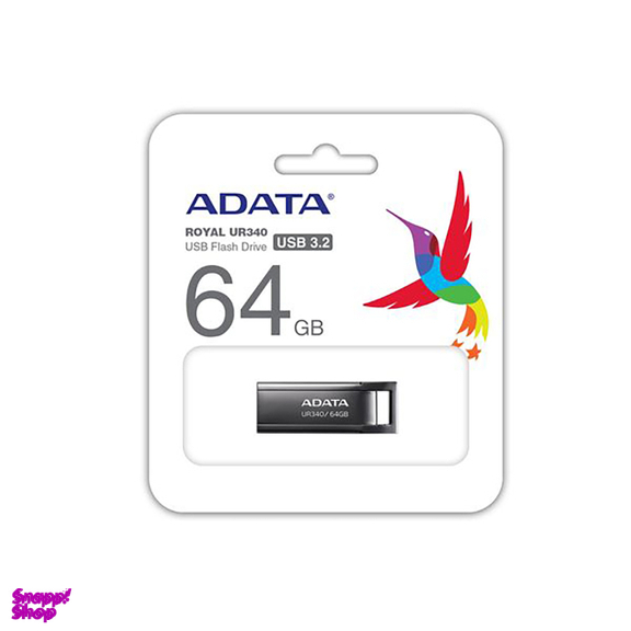 فلش مموری ای دیتا مدل UR340 ظرفیت 64 گیگابایت