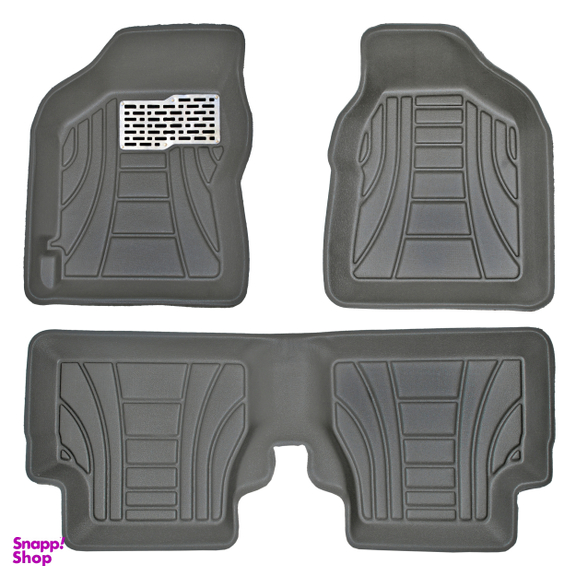 کفپوش سه بعدی خودرو پانیذ مدل پشت نمدی کد MHLB N مناسب تیبا 2