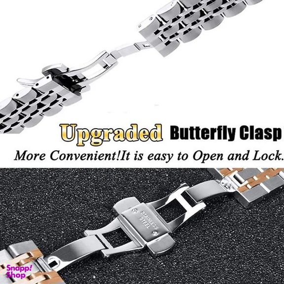 بند اپیکوی مدل StainLess-20mm مناسب ساعت هوشمند سامسونگ Galaxy Watch 4/5/6/ َActive1/2