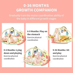 تشک بازی موزیکال پیانو دار طرح دایناسور