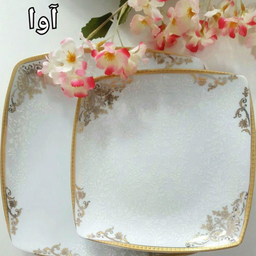 سرویس غذاخوری 105پارچه چینی پردیس مدل آوا 12نفره