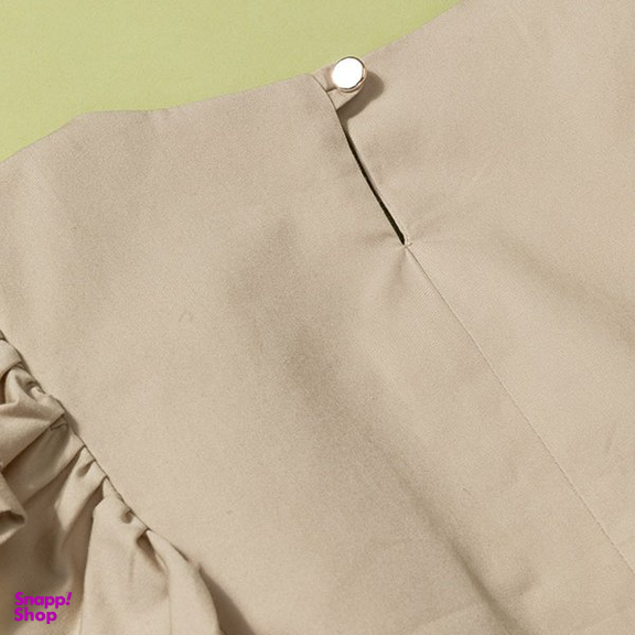 تاپ زنانه برنس مدل سورنا رنگ کرم