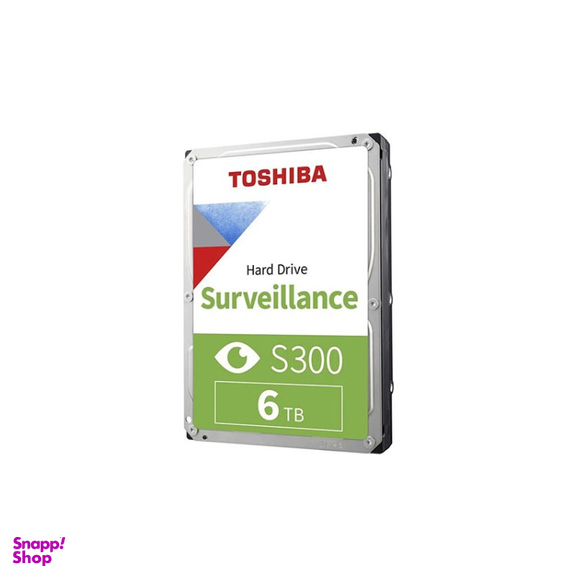 هارد دیسک اینترنال توشیبا مدل S300 Surveillance ظرفیت 6 ترابایت