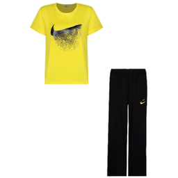 ست تیشرت و شلوار زنانه لوینت کد 6403 رنگ زرد