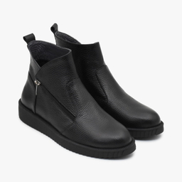 نیم بوت زنانه چرم تهران کد H27