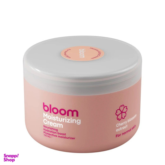 کرم آبرسان و مرطوب کننده صورت بلوم اسکین کر مدل شکوفه های گیلاس حجم 130 میلی لیتر