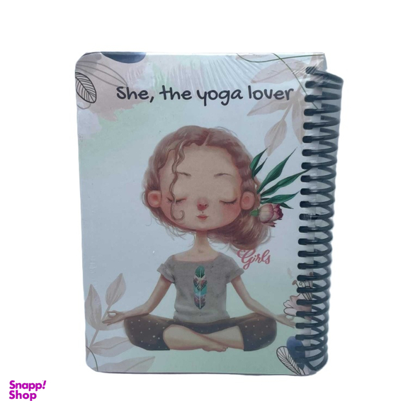 دفترچه دات نوت سری She طرح The Yoga Lover 2