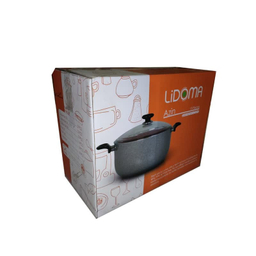 سرویس قابلمه و تابه گرانیت 15 پارچه لیدوما مدل آذی