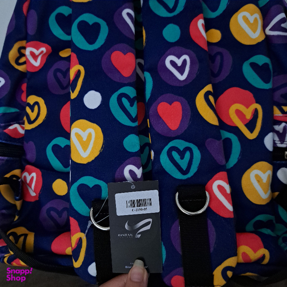 کوله پشتی زنانه بیسراک مدل لاو کد 09