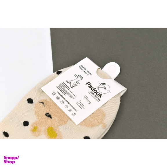 جوراب ساق کوتاه زنانه پادوک مدل خرگوشی کد M5090