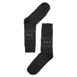 جوراب ساق بلند مردانه کروماکی مدل kmfws2023