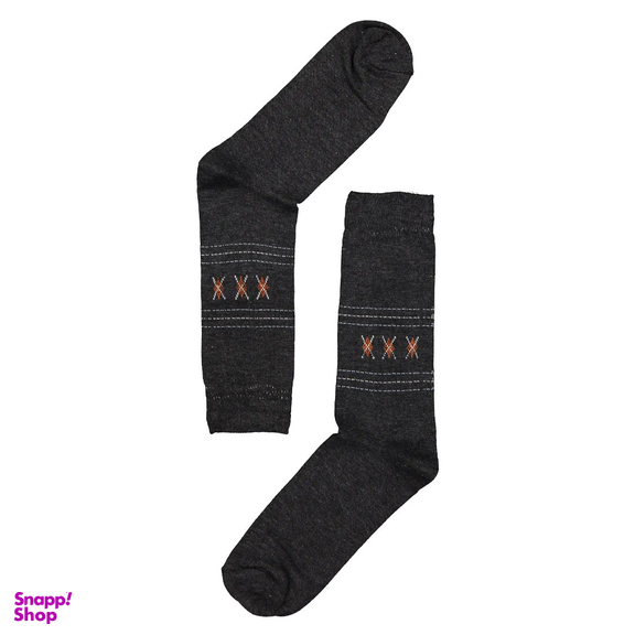 جوراب ساق بلند مردانه کروماکی مدل kmfws2023