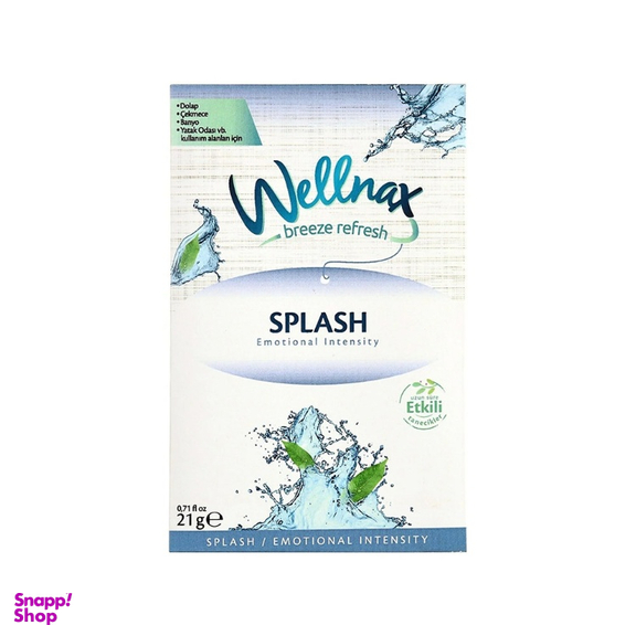 خوشبو کننده هوا ولناکس مدل Breeze Feresh رایحه Splash وزن 21 گرم