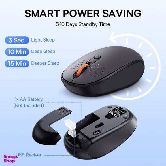 ماوس بی سیم‌ باسئوس مدل F01B Tri-Mode