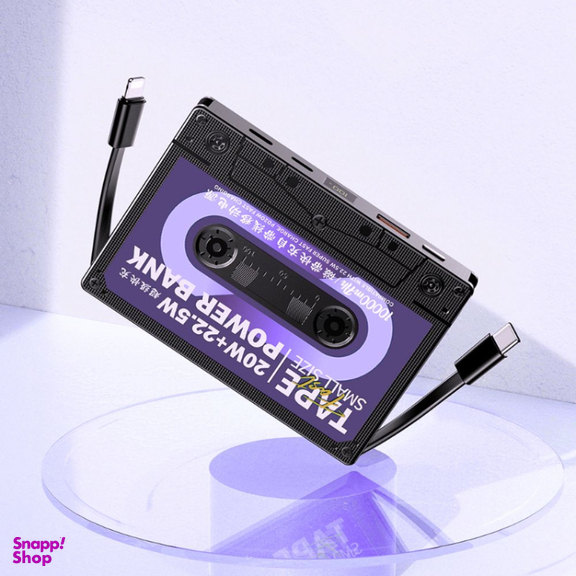 پاوربانک ریمکس مدل Tape RPP-533 ظرفیت 10000 میلی‌ آمپر ساعت