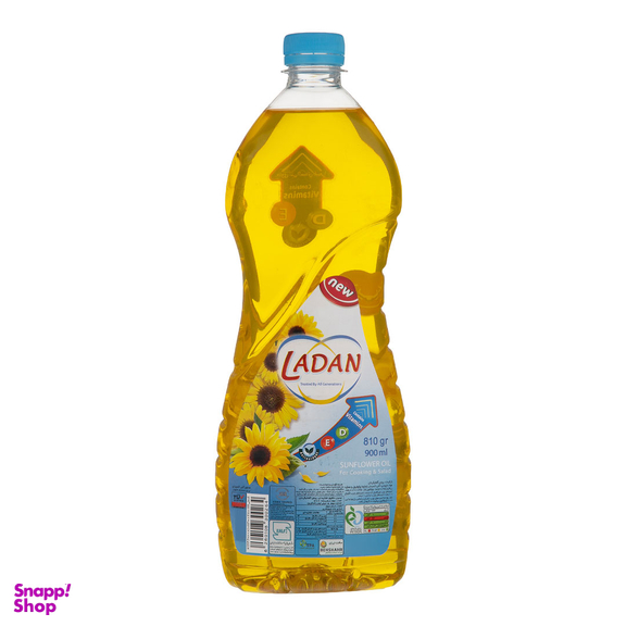 روغن مایع ویتامینه آفتابگردان لادن حجم 900 میلی لیتر
