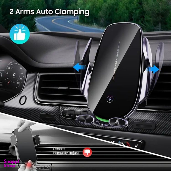 هولدر و شارژر مغناطیسی 15 وات ایتومو مدل WirlessFast15