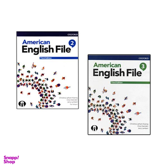 کتاب American English File Third Edition اثر جمعی از نویسندگان انتشارات الوند پویان جلد 2 و 3