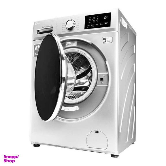 ماشین لباسشویی جی پلاس مدل GWM-M8220W ظرفیت 8 کیلوگرم