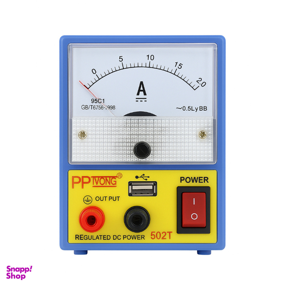منبع تغذیه DC قابل تنظیم مدل PP Woneng 502T