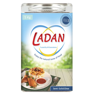 روغن نیمه جامد لادن وزن 5 کیلوگرم