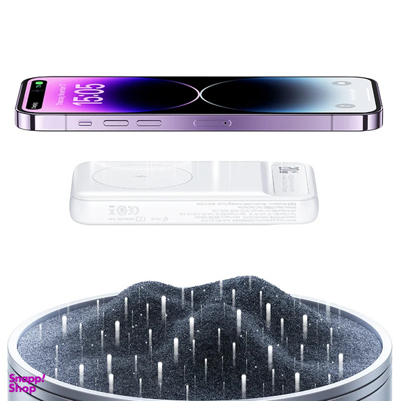 پاوربانک یوسمز مدل US-CD214-22.5W ظرفیت 10000 میلی آمپر ساعت