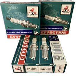 شمع خودرو تورچ مدل تک پلاتین پایه بلند کد K6RTM3 بسته 4 عددی