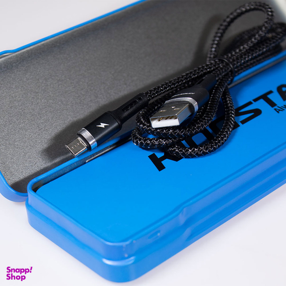 کابل تبدیل USB به microUSB کینگ استار مدل K325A طول 1 متر