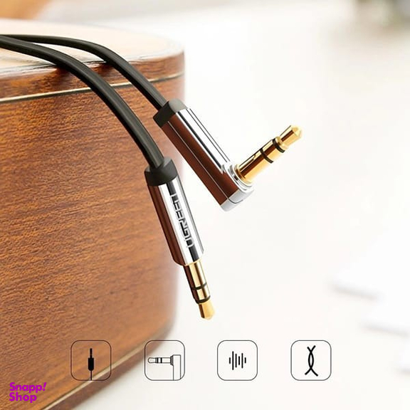 کابل 1 به 1 صدا AUX Jack 3.5mm یوگرین مدل AV119 کد 10598 طول 1.5 متر