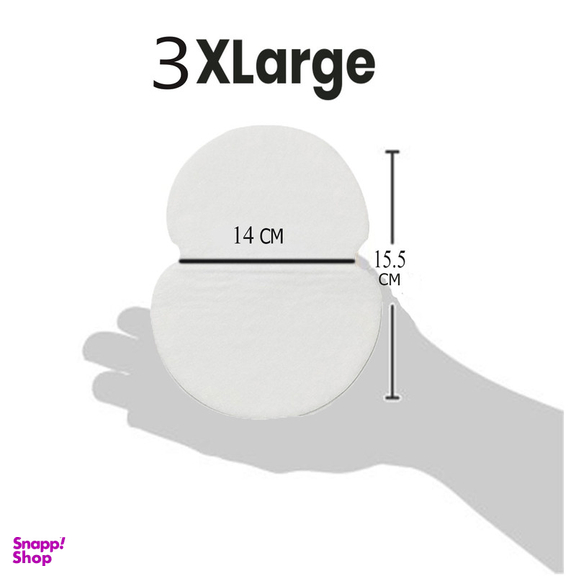 پد عرق گیر هیاهو مدل Solariti Man 3XLarge بسته 4 عددی