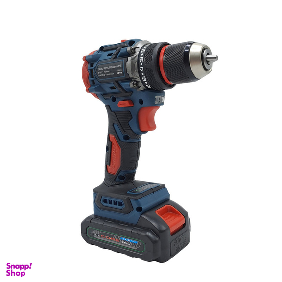 دریل پیچ گوشتی شارژی براشلس صنعتی باس مدل 48VF مجموعه 29 عددی