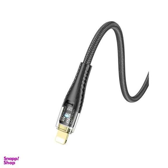 کابل تبدیل USB-C به لایتنینگ هوکو مدل U121 27W طول 1.2 متر