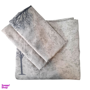 نیم ست ملحفه دو نفره 3 تکه مدل ساهارا کد SAH160
