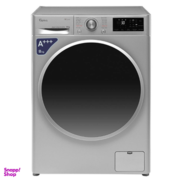 ماشین لباسشویی جی پلاس مدل GWM-P88W ظرفیت 8 کیلوگرم