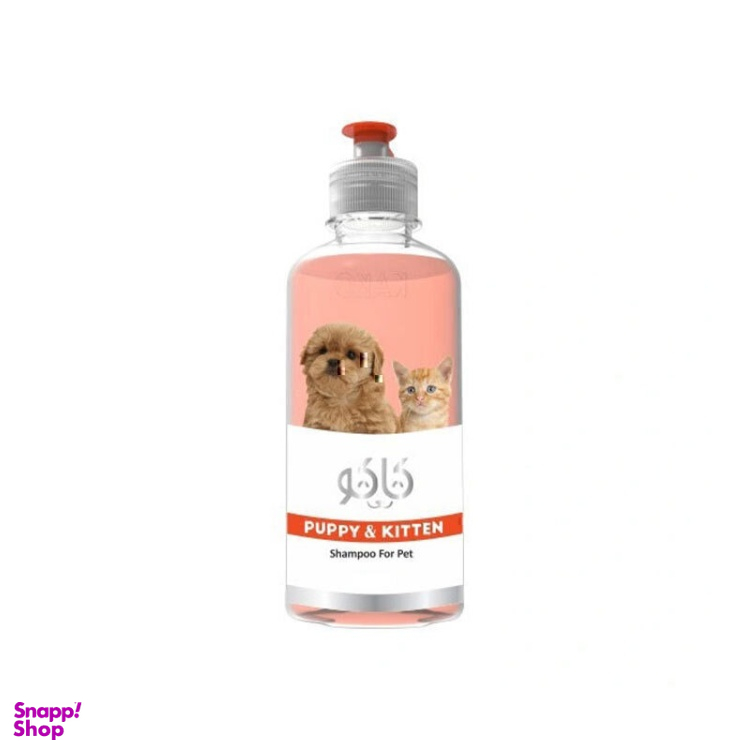 شامپو نوزاد سگ و گربه کاکو مدل Kitten & Puppy حجم 500 میلی‌ لیتر