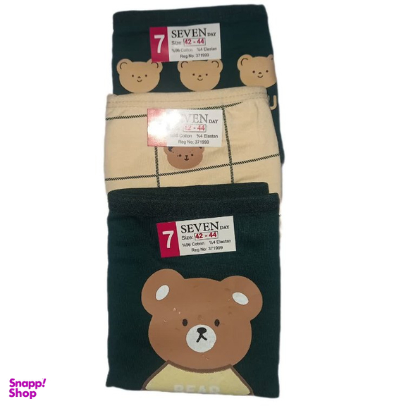 شورت زنانه سون کد SH-AR-S-BEAR مجموعه 3 عددی