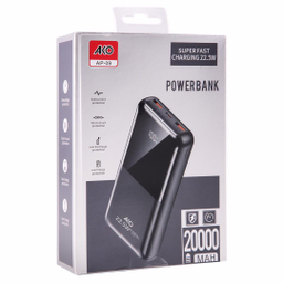 پاوربانک آکو مدل AP-09 Super Fast ظرفیت 20000 میلی آمپر ساعت