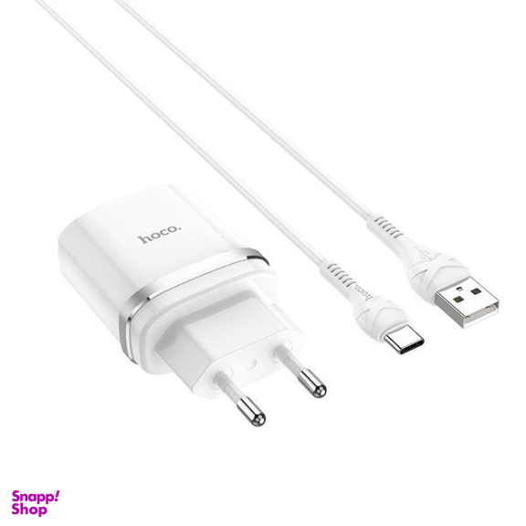 شارژر دیواری هوکو مدل C12Q به همراه کابل USB Type-C